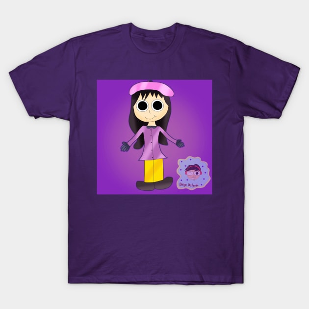 Wendy Testaburger T-Shirt by Diego's Art Island